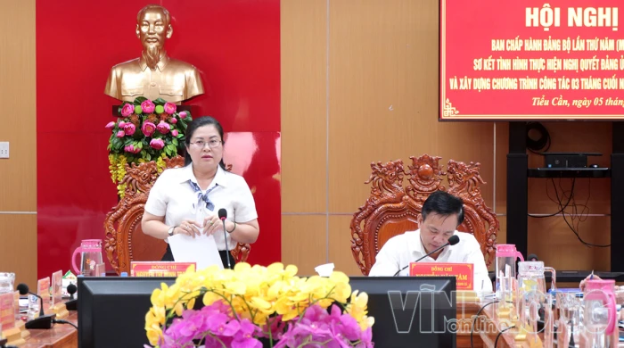 Tiểu Cần đẩy nhanh tiến độ thực hiện các chỉ tiêu Nghị quyết năm 2026