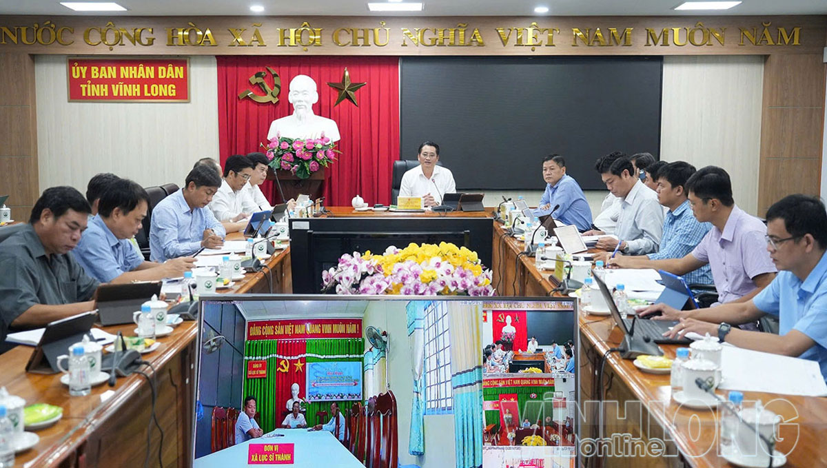 Đồng chí Nguyễn Quỳnh Thiện, Tỉnh ủy viên, Phó Chủ tịch UBND tỉnh Vĩnh Long chỉ đạo tháo gỡ khó khăn các dự án.