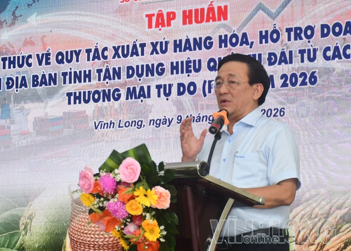 Sở Công Thương tập huấn kiến thức về quy tắc xuất xứ hàng hóa