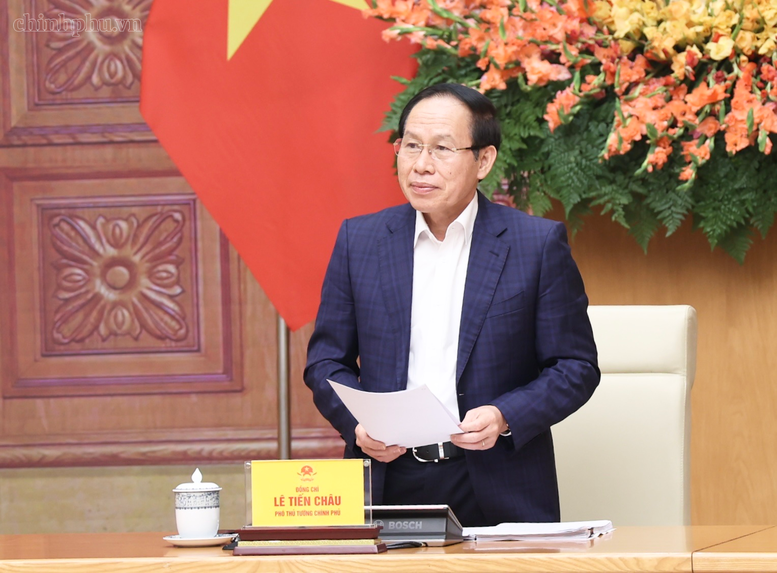 Ngày 2/10, Phó Thủ tướng Lê Tiến Châu chủ trì cuộc làm việc, đối thoại với các doanh nghiệp trong lĩnh vực giáo dục và đào tạo nhằm tháo gỡ các điểm nghẽn trong xã hội hoá giáo dục - Ảnh: chinhphu.vn/Thu Sa

