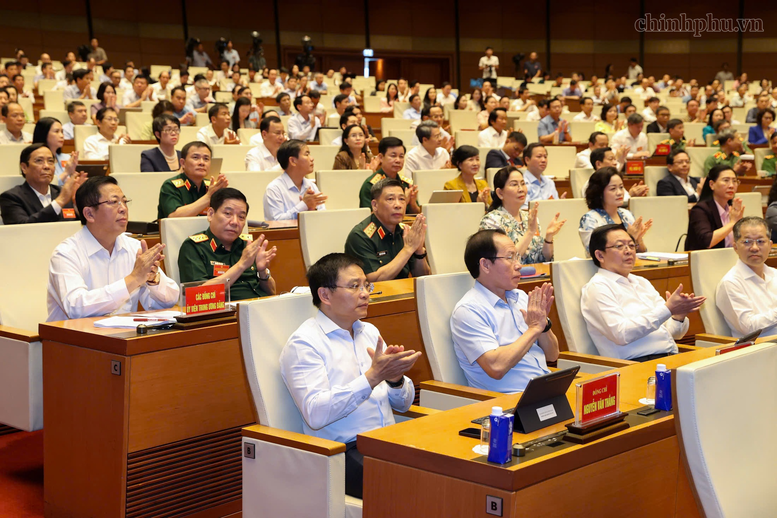 Các đại biểu tham dự Hội nghị tại điểm cầu Hà Nội - Ảnh: chinhphu.vn/Nhật Bắc