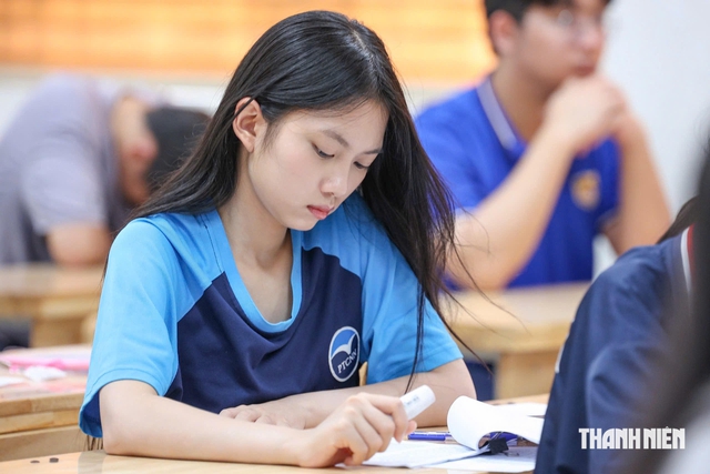 Thí sinh dự kỳ thi tốt nghiệp THPT 2026. ẢNH: TUẤN MINH