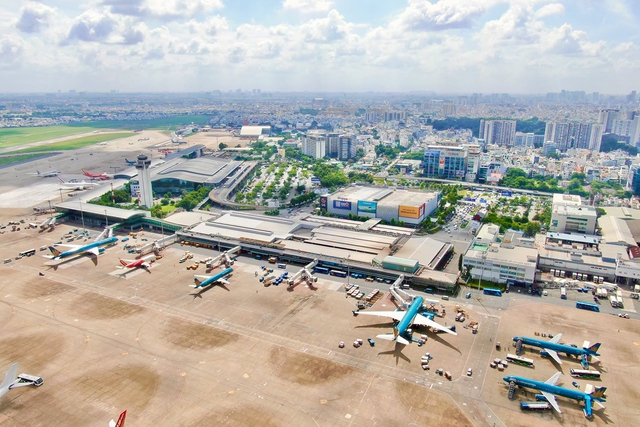 Cảng HKQT Tân Sơn Nhất.

ẢNH: ACV

