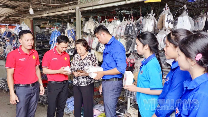 Ra mắt mô hình Chợ 4.0 tại Chợ Hiếu Thành