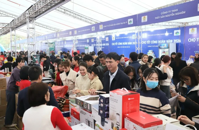 Triển khai nhiều hoạt động chăm lo cho người lao động dịp Tết Đinh Mùi 2027