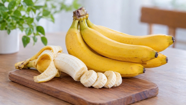 Ăn chuối có thể giúp hạn chế một số tác động bất lợi liên quan đến tăng huyết áp.

Ảnh: N.Vy tạo từ AI

