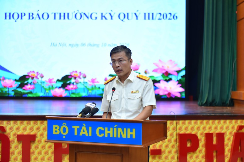 Ông Lê Long, Phó Cục trưởng Cục Thuế (Bộ Tài chính) - Ảnh: chinhphu.vn