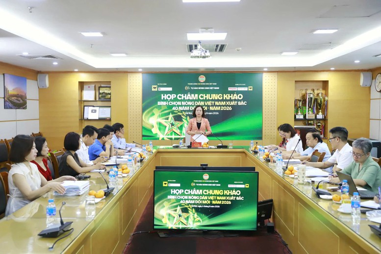Đồng chí Bùi Thị Thơm- Phó Chủ tịch BCH Trung ương Hội Nông dân Việt Nam, Trưởng Ban Tổ chức Chương trình Tự hào Nông dân Việt Nam 40 năm Đổi mới- năm 2026

