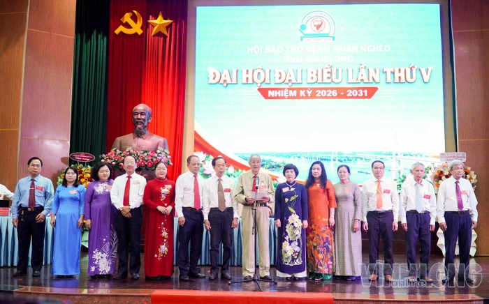 Ông Trần Công Ngữ giữ chức Chủ tịch Hội Bảo trợ bệnh nhân nghèo tỉnh Vĩnh Long