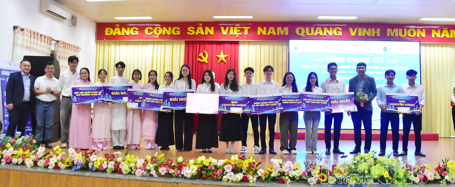 Các nhóm ý tưởng đạt giải xuất sắc tại cuộc thi.