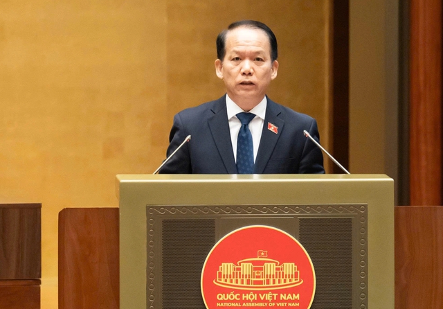 Bộ trưởng Bộ Tư pháp Hoàng Thanh Tùng.

ẢNH: QUOCHOI.VN

