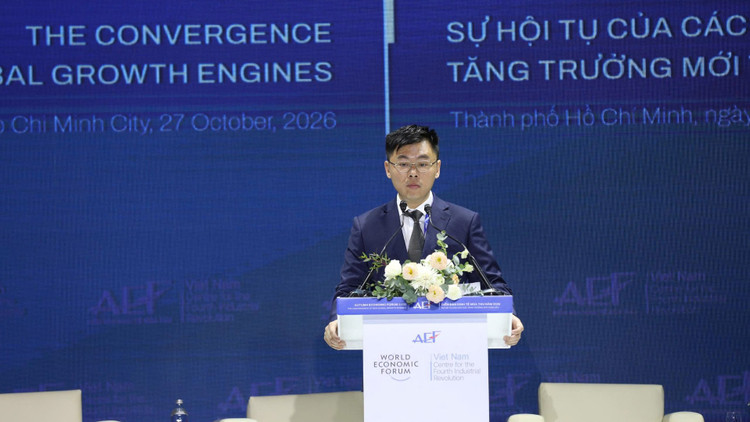 Ông Trương Minh Huy Vũ, Phó Chủ tịch Ủy ban nhân dân Thành phố Hồ Chí Minh, Chủ tịch Cơ quan điều hành Trung tâm Tài chính quốc tế Việt Nam tại Thành phố Hồ Chí Minh. (Ảnh: CTV)
