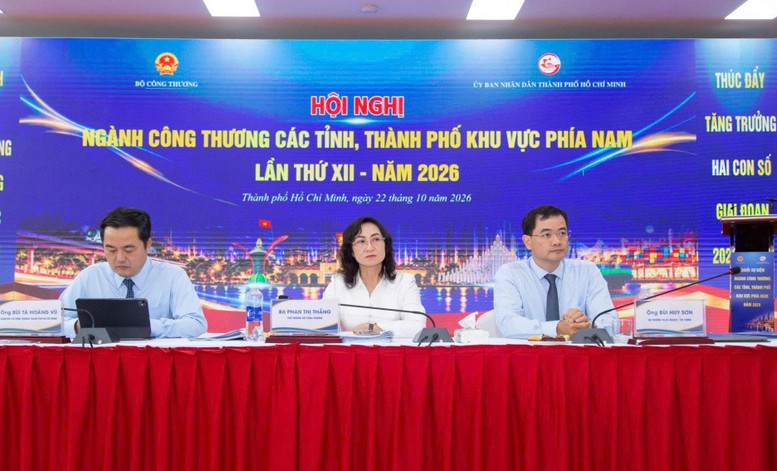 Hội nghị ngành Công Thương các tỉnh, thành phố khu vực phía nam lần thứ XII năm 2026

