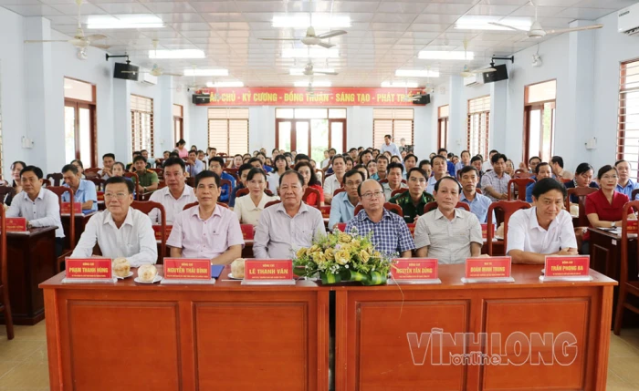 Xã Thạnh Phước họp mặt trao đổi kinh nghiệm trong công tác xây dựng Đảng