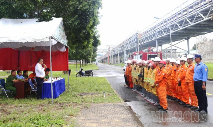 Tổ chức diễn tập phòng cháy, chữa cháy, cứu nạn, cứu hộ kết hợp ứng phó sự cố hóa chất năm 2026