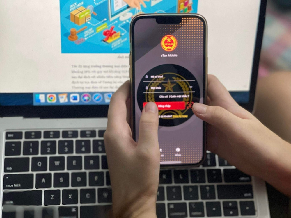 Ứng dụng eTax Mobile hỗ trợ người nộp thuế thực hiện nghĩa vụ thuế trên điện thoại. (Ảnh: M.P)
