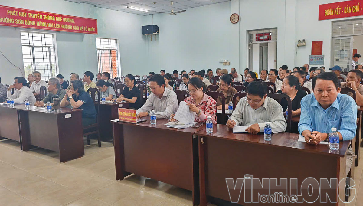 Hội nghị triển khai kế hoạch thu hồi đất Dự án Đại lộ Đông Tây trên địa bàn phường Sơn Đông.