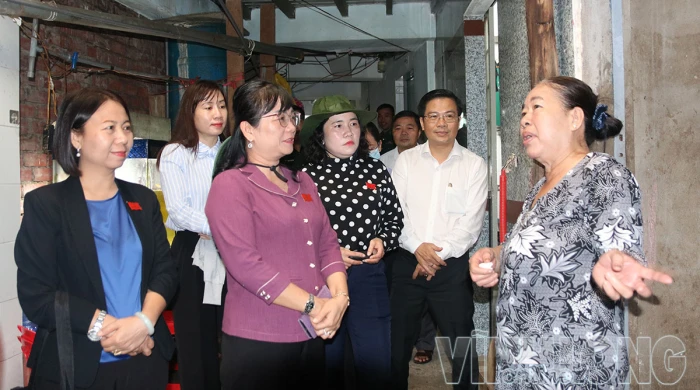 Khảo sát tình hình thực hiện chính sách cho ngư dân tại xã Tân Thủy và Thới Thuận