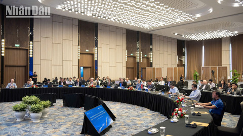 Sự kiện thu hút đông đảo đại diện các cơ quan quản lý, giới khoa học hàn lâm cùng cộng đồng doanh nghiệp hai bên. (Ảnh: MINH DUY)