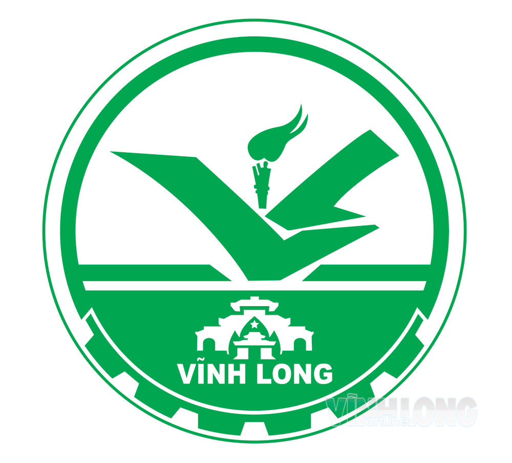 Logo mới của tỉnh Vĩnh Long sau sáp nhập.
