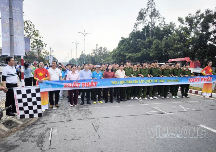 Hưởng ứng phong trào mỗi người dân tập luyện ít nhất một môn thể thao