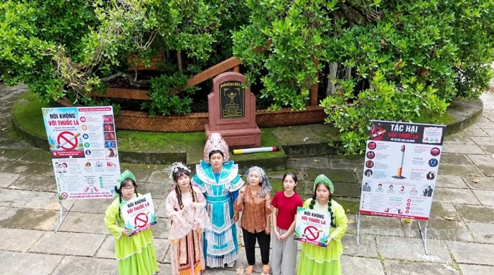 Hội Liên hiệp Phụ nữ phường Phú Khương đạt giải ba cuộc thi tiểu phẩm truyền thông phòng, chống tác hại của thuốc lá