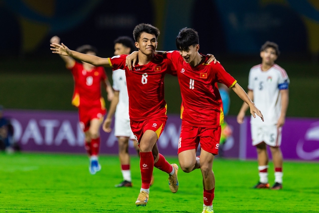 U.17 Việt Nam đã có màn thể hiện ấn tượng ở giải Đông Nam Á và châu Á trong năm 2026.
ẢNH: VFF
