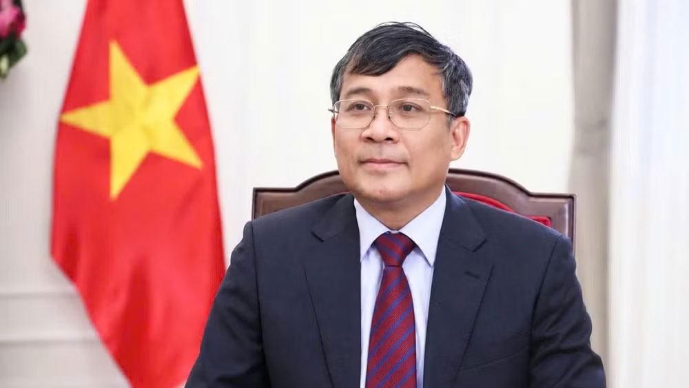 Ủy viên Trung ương Đảng, Thứ trưởng Thường trực Bộ Ngoại giao Nguyễn Minh Vũ. (Ảnh: Bộ Ngoại giao Việt Nam cung cấp)
