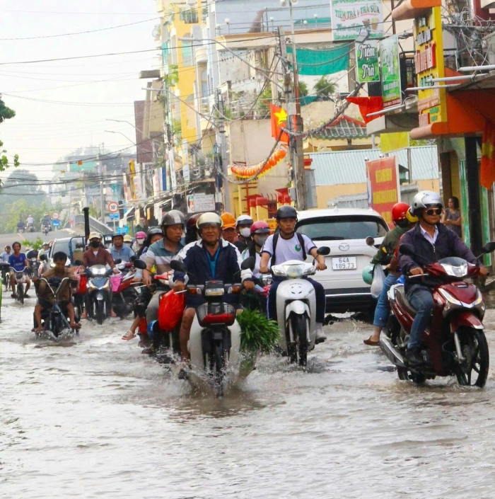 Dự báo mực nước đỉnh triều cao nhất tại các trạm xuất hiện trong ngày 18/11