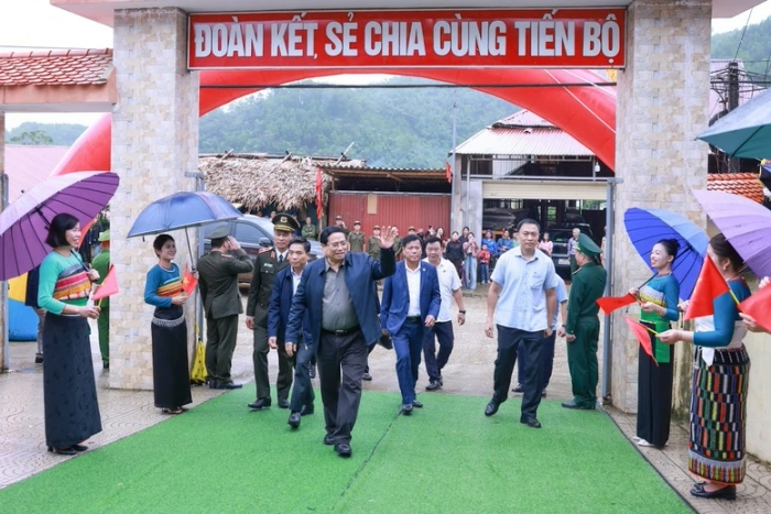 TỔNG THUẬT: Khởi công xây dựng các trường phổ thông nội trú tại các xã biên giới đất liền