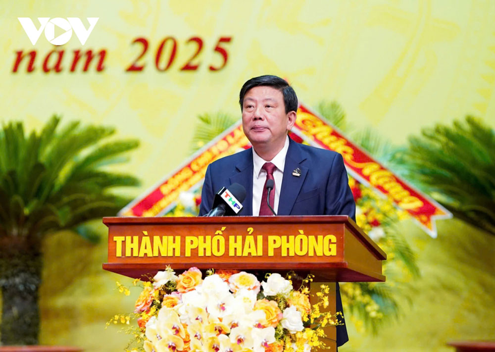 Ông Nguyễn Quang Phúc, Trưởng Ban Tuyên giáo và Dân vận Thành ủy Hải Phòng.