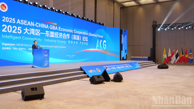 Cục trưởng Cục quản lý Tiền Hải Vương Thủ Duệ phát biểu tại lễ khai mạc.