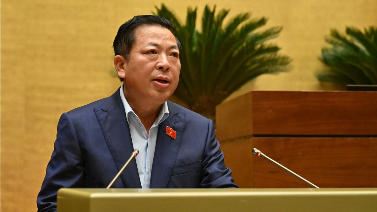 Bộ trưởng Bộ Xây dựng Trần Hồng Minh.