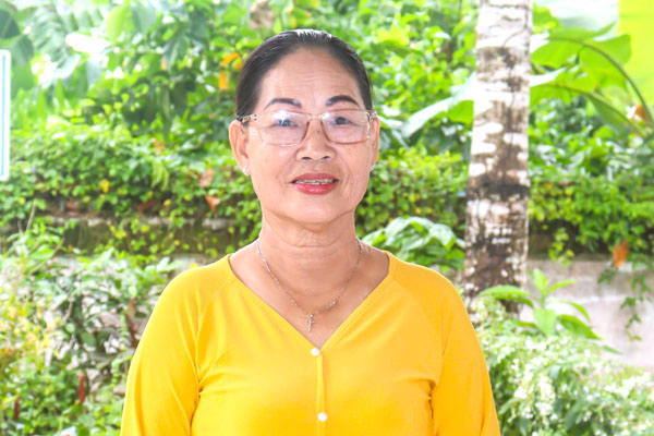 Bà Trần Kim Dân.