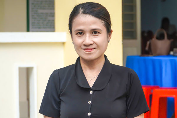Bà Phạm Thị Kim Châu.