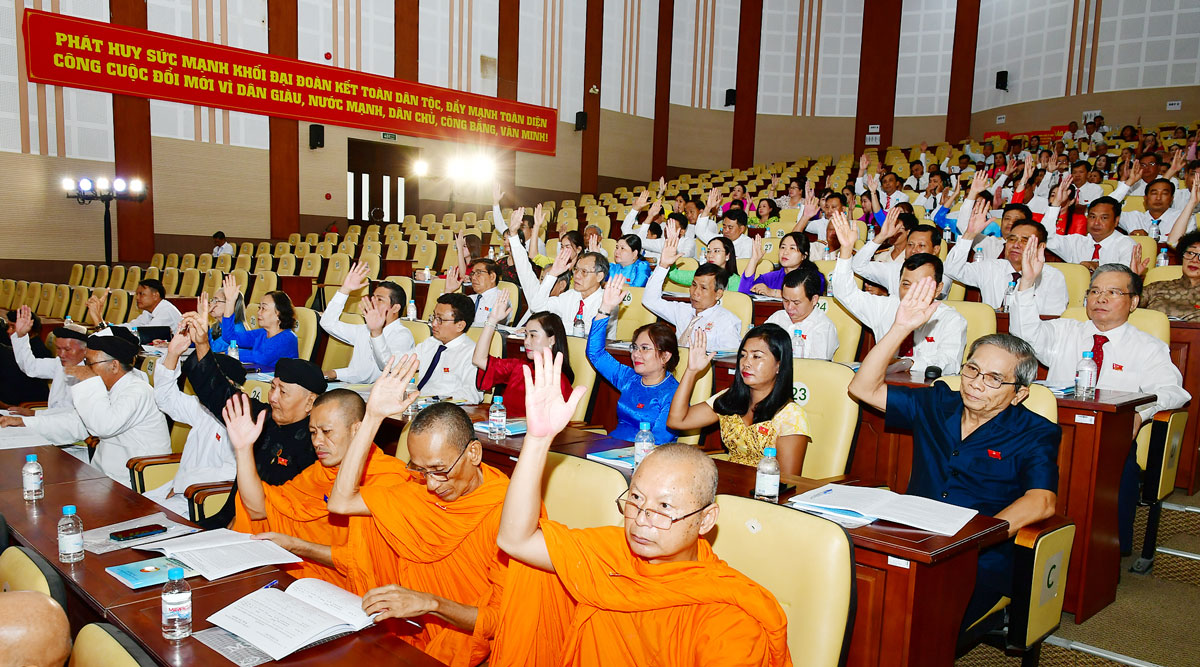 Đại biểu hiệp thương cử 107 Ủy viên Ủy ban MTTQ Việt Nam tỉnh Vĩnh Long lần thứ I, nhiệm kỳ 2025 - 2030