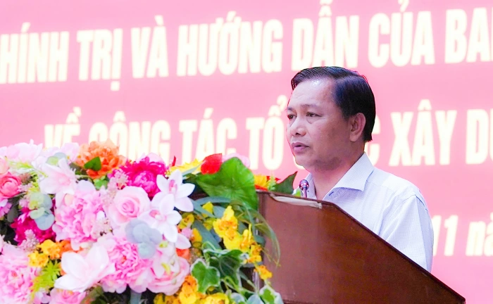 Hội nghị quán triệt, triển khai các quy định, hướng dẫn về công tác tổ chức xây dựng Đảng