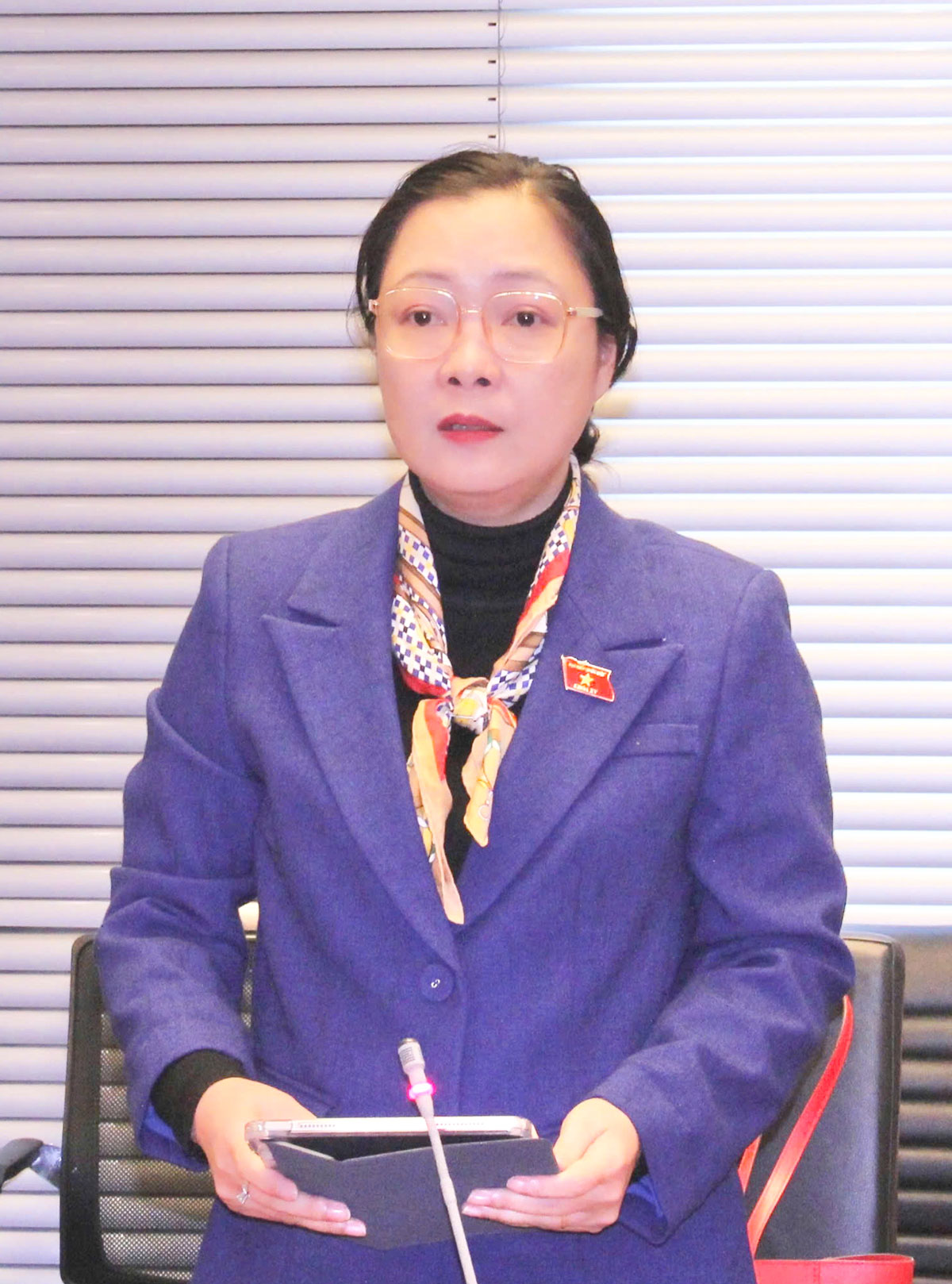 Đại biểu Nguyễn Thị Quyên Thanh.