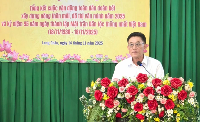 Phường Long Châu phát huy vai trò của Mặt trận trong xây dựng nông thôn mới, đô thị văn minh
