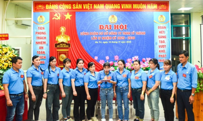 Công đoàn Công ty TNHH Tỷ Thành phát động hiệu quả các phong trào thi đua