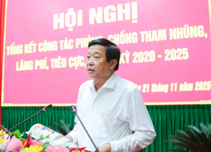 Tổng kết công tác phòng, chống tham nhũng, lãng phí, tiêu cực, nhiệm kỳ 2020-2025