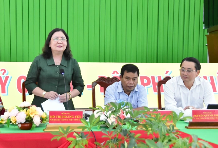 Long Vĩnh tập trung quyết liệt hoàn thành các chỉ tiêu nghị quyết