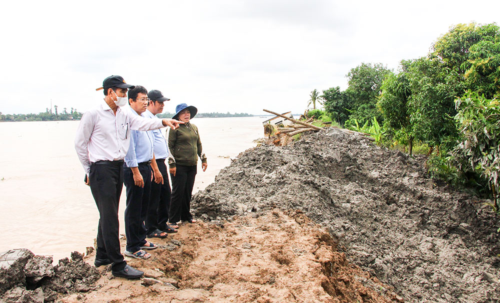 Các địa phương cần kiểm tra các khu vực xung yếu để khắc phục kịp thời.
