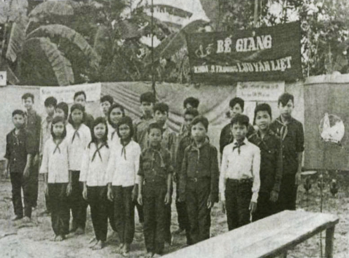 Lễ bế giảng khóa 9 Trường Lưu Văn Liệt (ảnh tư liệu)