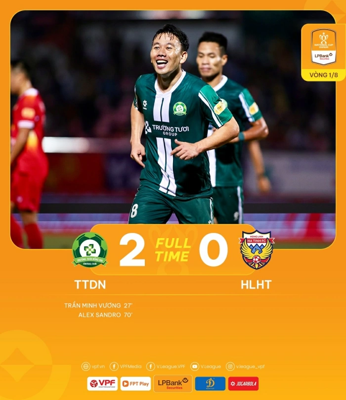 Kết quả bóng đá Việt Nam hôm nay 22/11: Đồng Nai hạ gục Hà Tĩnh