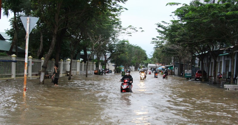 Triều cường có khả năng gây ngập các vùng trũng thấp trên phạm vi toàn tỉnh.