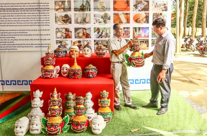 Ấn tượng các sản phẩm văn hóa của đồng bào Khmer