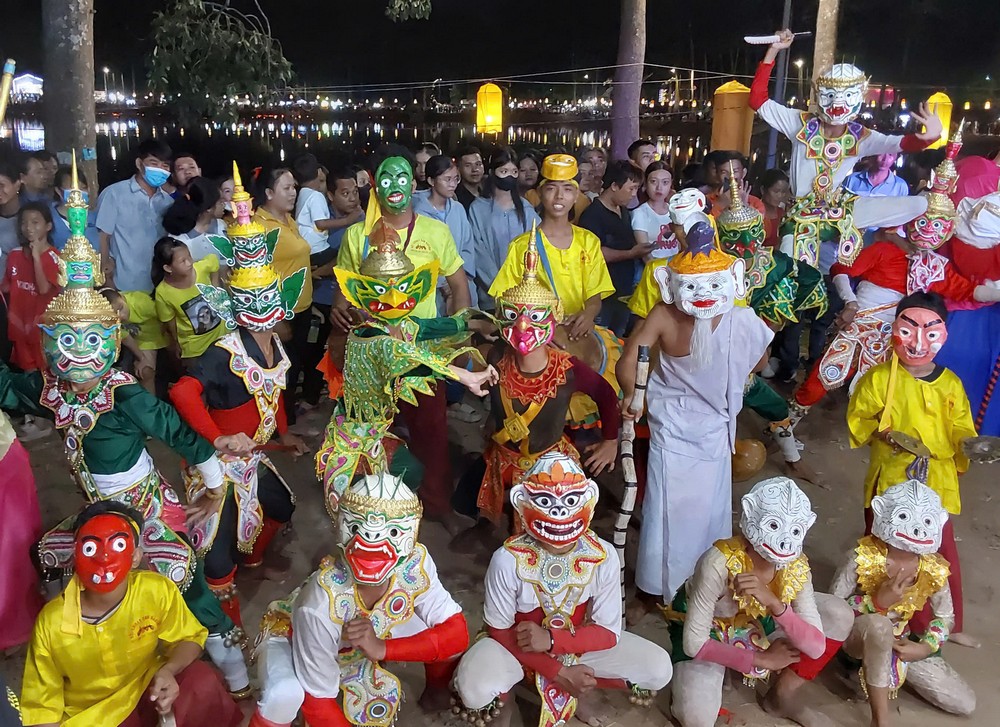 Phong trào văn hóa văn nghệ của đồng bào Khmer luôn được gìn giữ và phát huy.