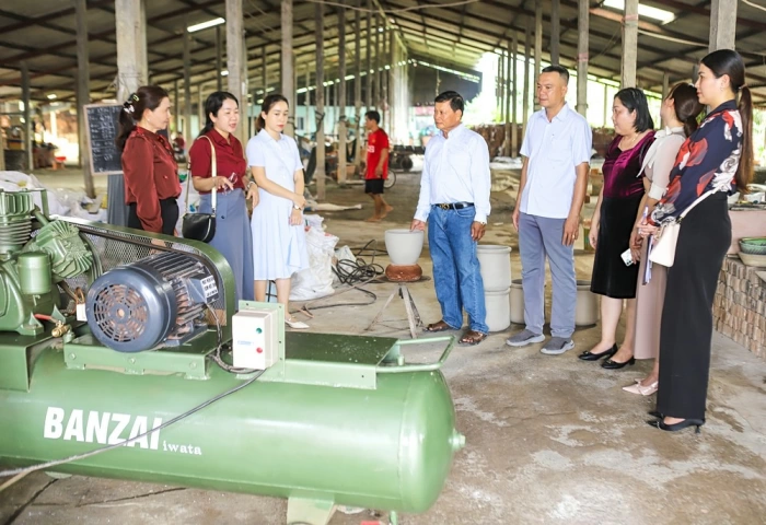 Tiếp sức ngành gốm bằng công nghệ mới