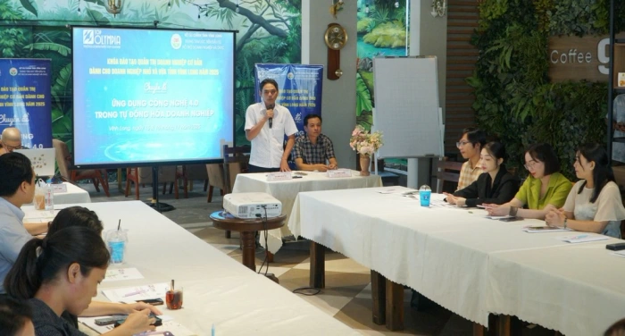 Khai giảng lớp “Ứng dụng công nghệ 4.0 trong tự động hóa doanh nghiệp”